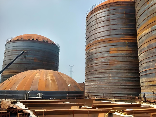 巴东焦粉钢板仓